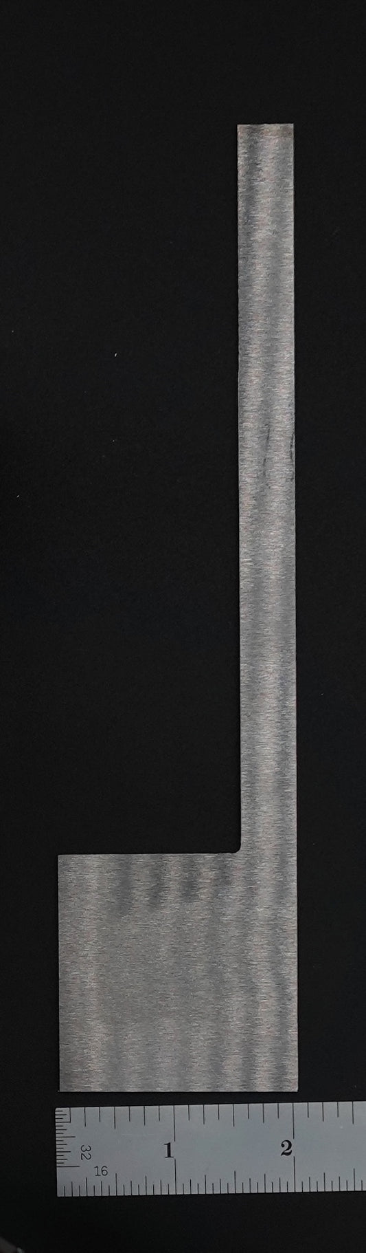 Tapered Moulding Plane Iron Blank - 2"