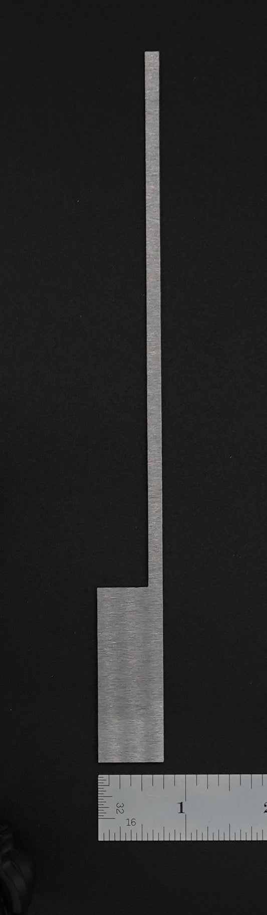 Tapered Moulding Plane Iron Blank - 3/4"