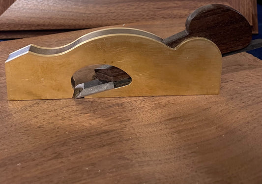 Brass and Rosewood Shoulder Plane 1/2"